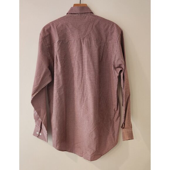 Florida State Seminoles‎ Button Up Shirt Long Sleeve Red White Check Medium - Picture 6 of 11